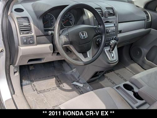 Alabaster Silver Metallic 2011 Honda CR-V EX