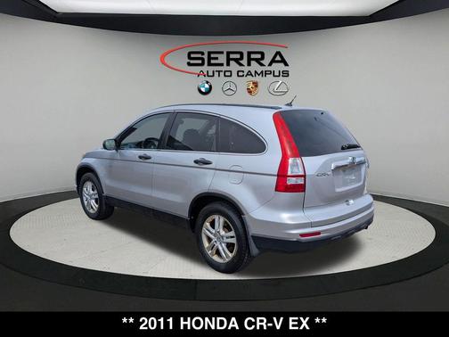 Alabaster Silver Metallic 2011 Honda CR-V EX