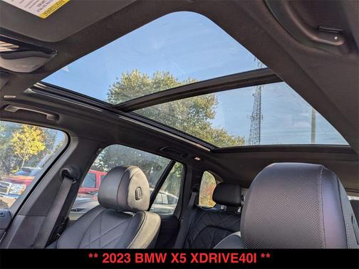 2023 BMW X5 xDrive40i