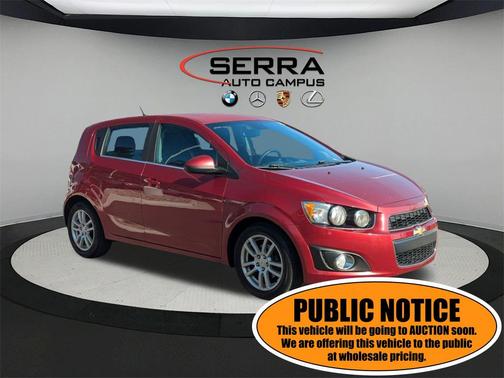2012 Chevrolet Sonic 2LT