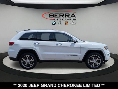 Bright White Clearcoat 2020 Jeep Grand Cherokee Limited