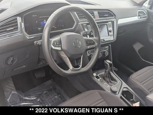 Pure White 2022 Volkswagen Tiguan 2.0T S 4MOTION
