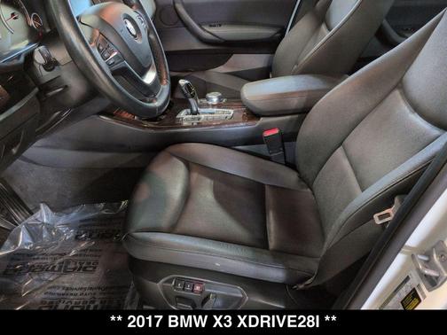 Alpine White 2017 BMW X3 xDrive28i