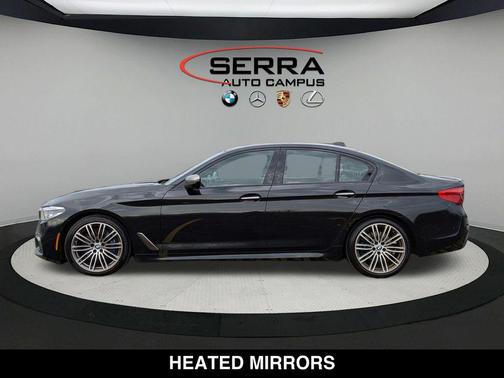 Black Sapphire Metallic 2018 BMW M550 i Xdrive