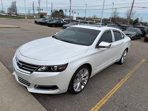 Summit White 2015 Chevrolet Impala LTZ