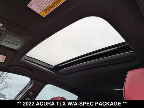 Platinum White Pearl 2022 Acura TLX A-Spec