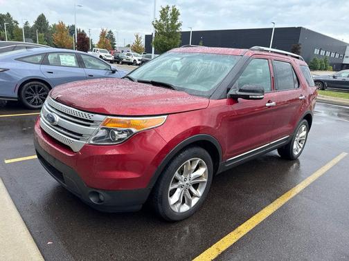 Ruby Red Metallic Tinted Clearcoat 2015 Ford Explorer XLT