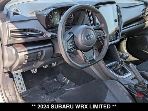Ceramic White 2024 Subaru WRX Limited