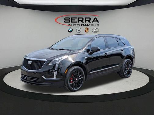 Stellar Black Metallic 2025 Cadillac XT5 Sport
