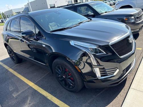 Stellar Black Metallic 2025 Cadillac XT5 Sport