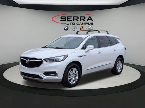 White Frost Tricoat 2018 Buick Enclave Premium
