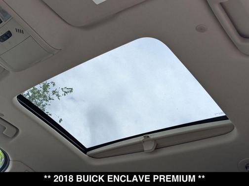 White Frost Tricoat 2018 Buick Enclave Premium