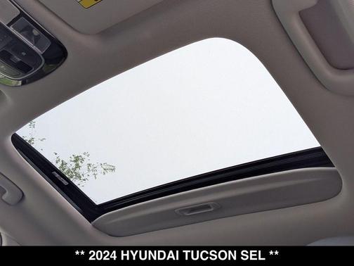 Shimmering Silver 2024 Hyundai TUCSON SEL