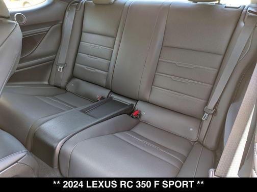 Incognito 2024 Lexus RC 350 F Sport