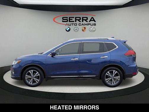 Caspian Blue 2017 Nissan Rogue SL