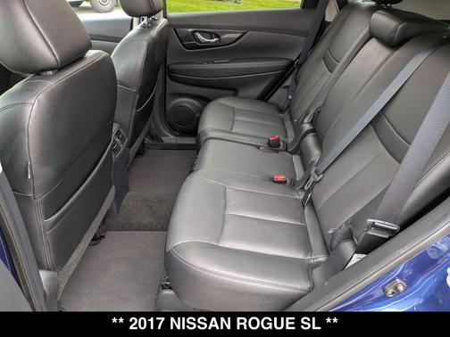 Caspian Blue 2017 Nissan Rogue SL