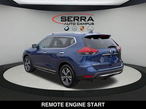 Caspian Blue 2017 Nissan Rogue SL