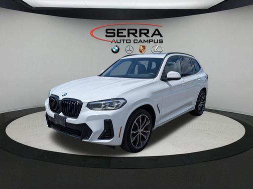 White 2022 BMW X3 xDrive30i