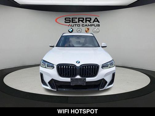 White 2022 BMW X3 xDrive30i