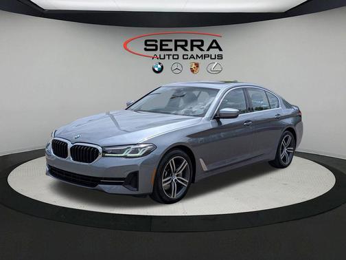Bluestone Metallic 2022 BMW 530 i xDrive