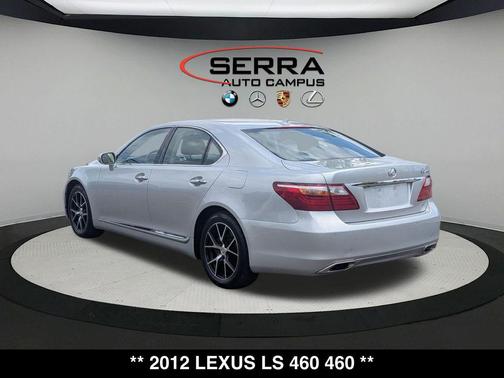 Mercury Metallic 2012 Lexus LS 460 Base