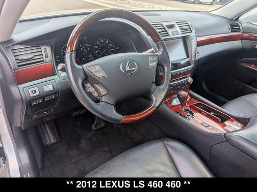 Mercury Metallic 2012 Lexus LS 460 Base
