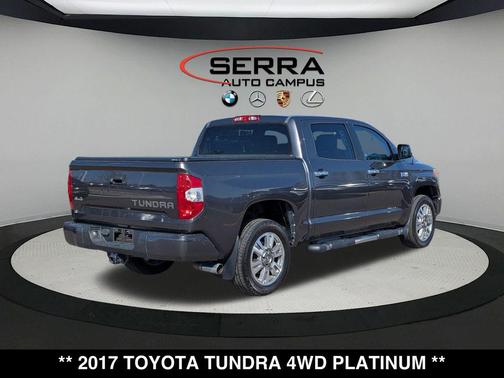 Magnetic Gray Metallic 2017 Toyota Tundra Platinum