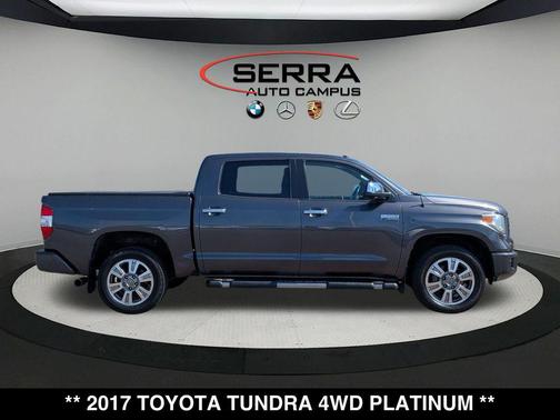 Magnetic Gray Metallic 2017 Toyota Tundra Platinum