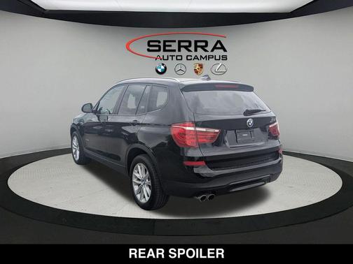 Jet Black 2017 BMW X3 xDrive28i