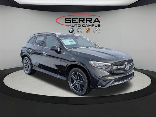 Obsidian Black Metallic 2026 Mercedes-Benz GLC 300 4MATIC SUV