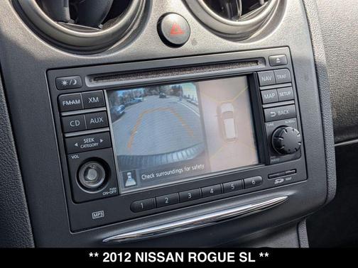 Black Amethyst Metallic 2012 Nissan Rogue SV w/SL Pkg
