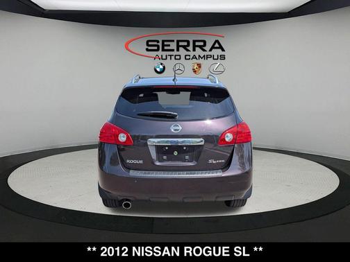 Black Amethyst Metallic 2012 Nissan Rogue SV w/SL Pkg