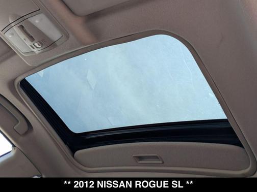 Black Amethyst Metallic 2012 Nissan Rogue SV w/SL Pkg