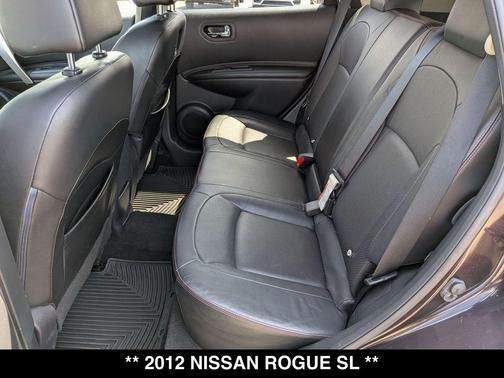 Black Amethyst Metallic 2012 Nissan Rogue SV w/SL Pkg