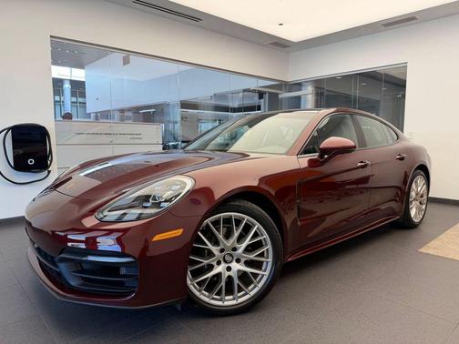 Red 2022 Porsche Panamera 4