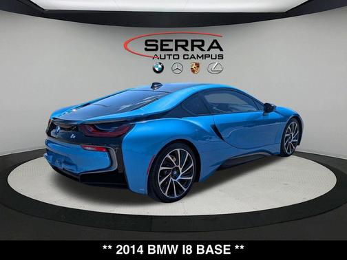 Blue Metallic 2014 BMW i8 Base