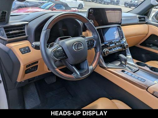 White Pearl 2025 Lexus LX 700h Luxury