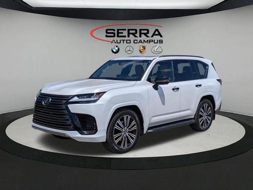 White Pearl 2025 Lexus LX 700h Luxury