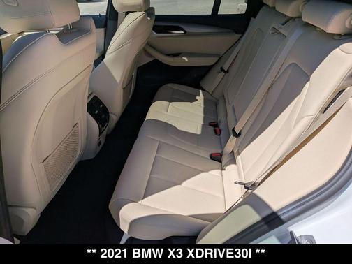 Alpine White 2021 BMW X3 xDrive30i