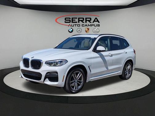 Alpine White 2021 BMW X3 xDrive30i