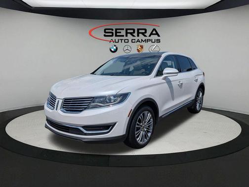 White Platinum Metallic Tri-Coat 2016 Lincoln MKX Reserve