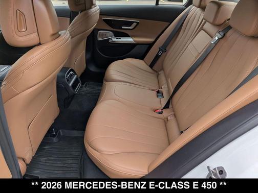 White 2026 Mercedes-Benz E-Class 4MATIC