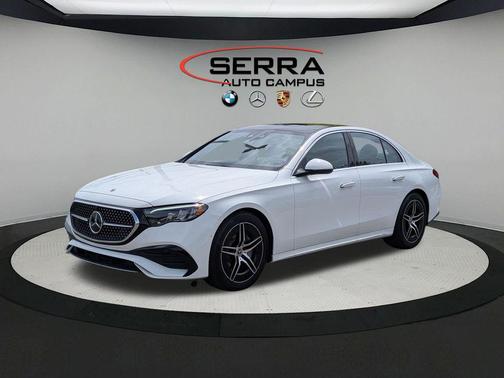 White 2026 Mercedes-Benz E-Class 4MATIC