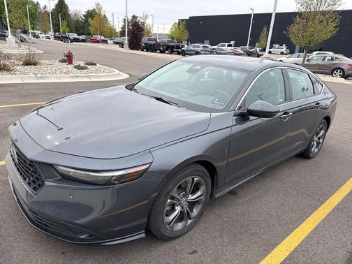 Gray Metallic 2024 Honda Accord Hybrid EX-L