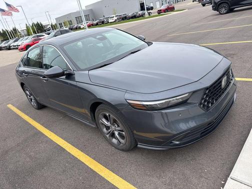 Gray Metallic 2024 Honda Accord Hybrid EX-L