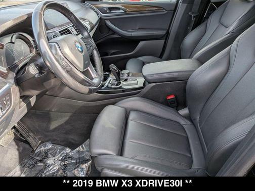 Jet Black 2019 BMW X3 xDrive30i