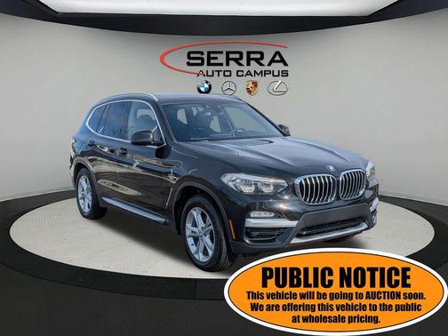 Jet Black 2019 BMW X3 xDrive30i