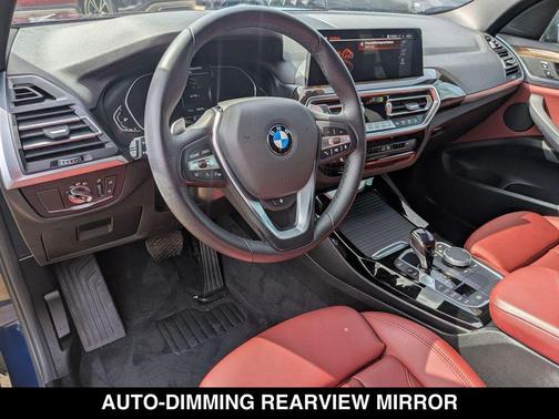 Blue 2022 BMW X3 xDrive30i