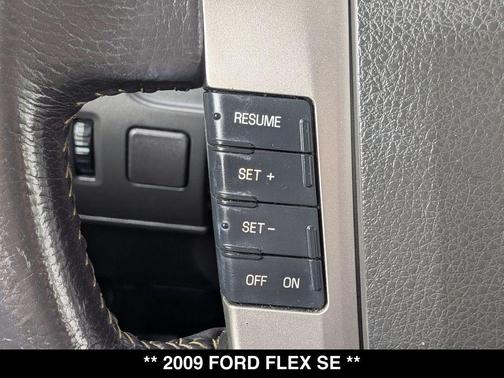 Brilliant Silver Clearcoat Metallic 2009 Ford Flex SE
