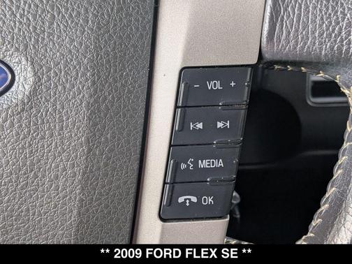 Brilliant Silver Clearcoat Metallic 2009 Ford Flex SE